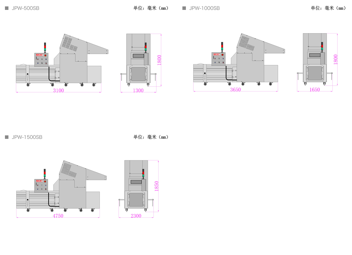 小型（粉碎打包一體機）臥式半自動打包機JPW500SB.png