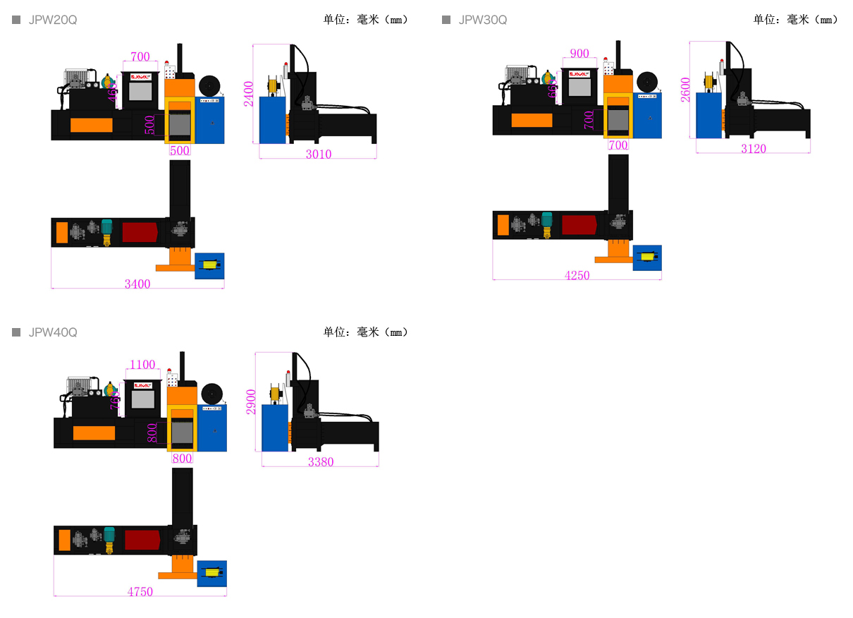 小型臥式全自動(dòng)壓縮打包機(jī)（PP帶捆扎）JPW20Q.png